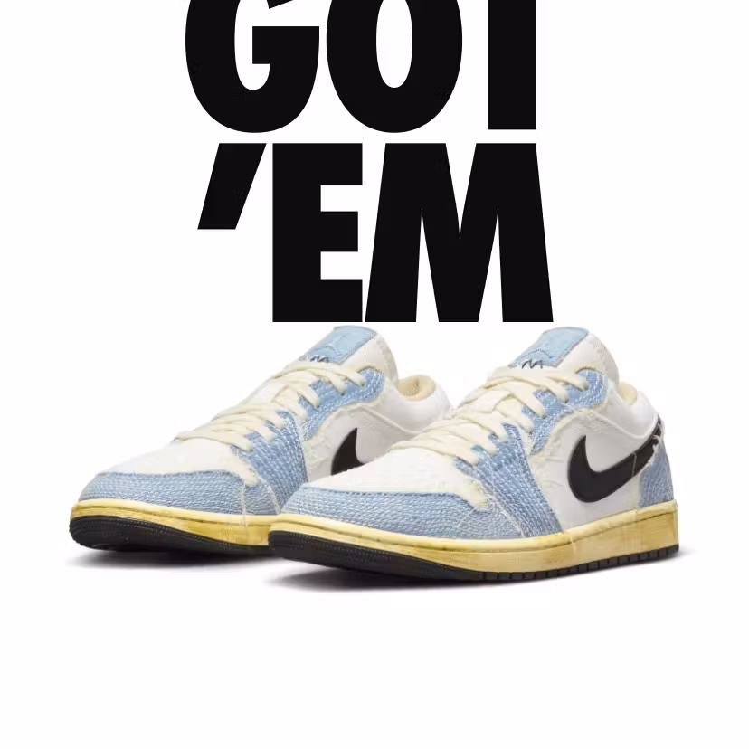 Air Jordan 1 Low 'Sashiko Denim' FN7670-493 Air Jordan 1 Low 'Sashiko Denim' FN7670-493